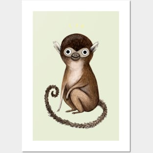 Squirrel Monkey Posters and Art